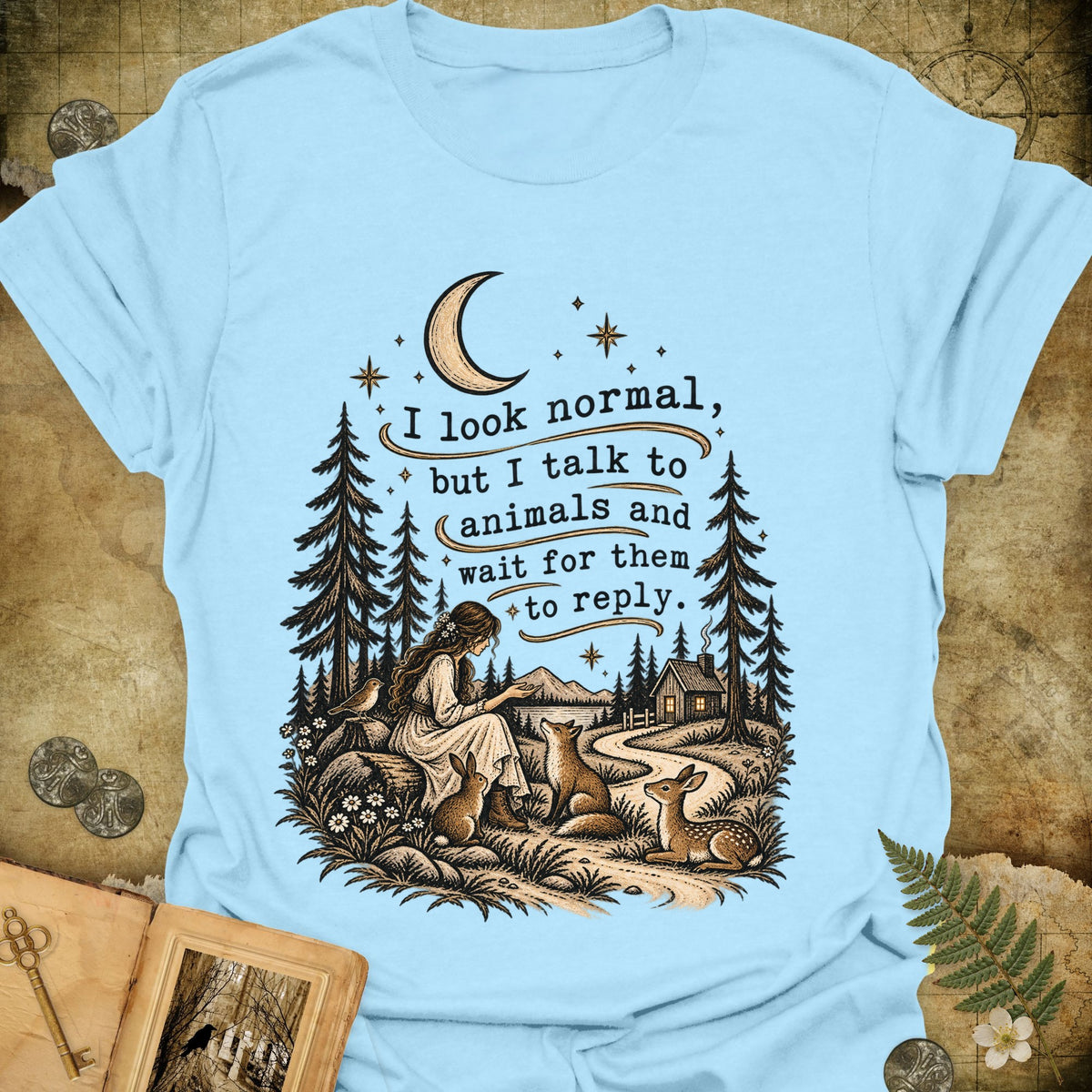 I Wait For Them To Reply T-Shirt