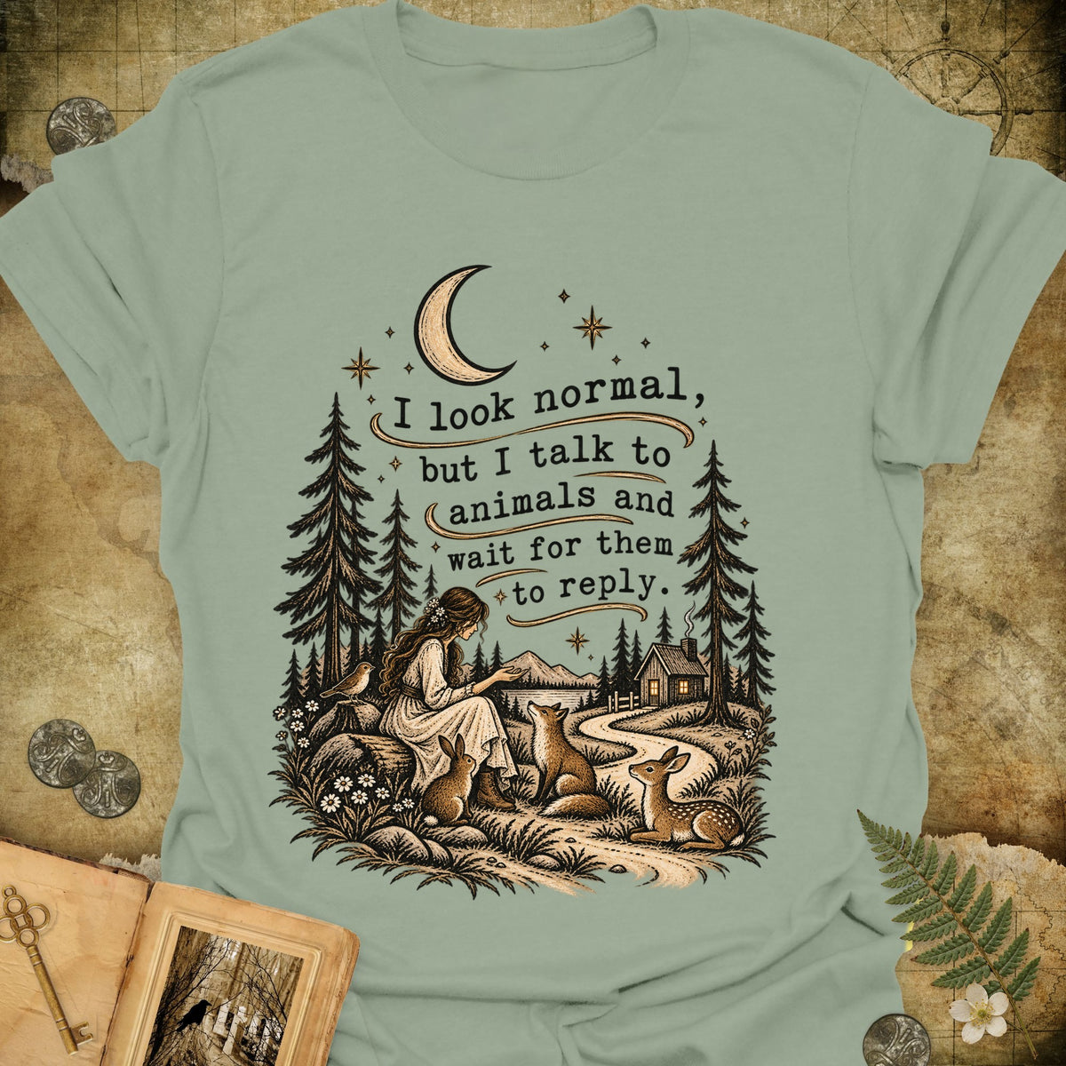 I Wait For Them To Reply T-Shirt