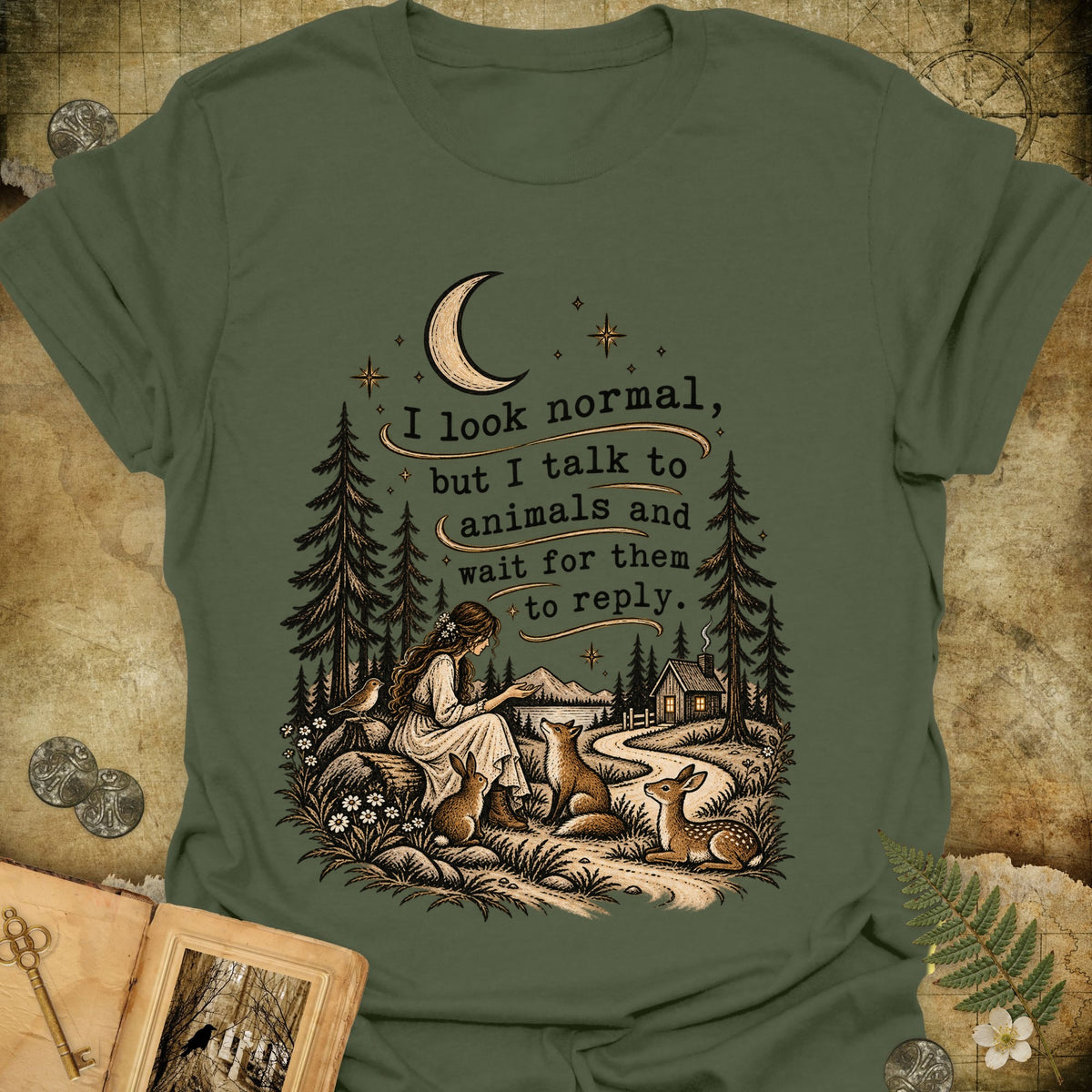 I Wait For Them To Reply T-Shirt