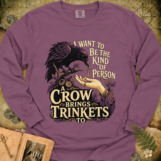 A Crow's Trinkets Long Sleeve T-Shirt