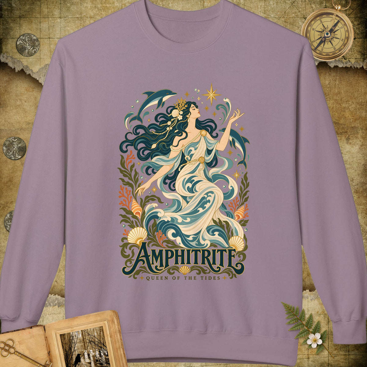 Amphitrite - Queen Of The Tides Sweatshirt - Paragon