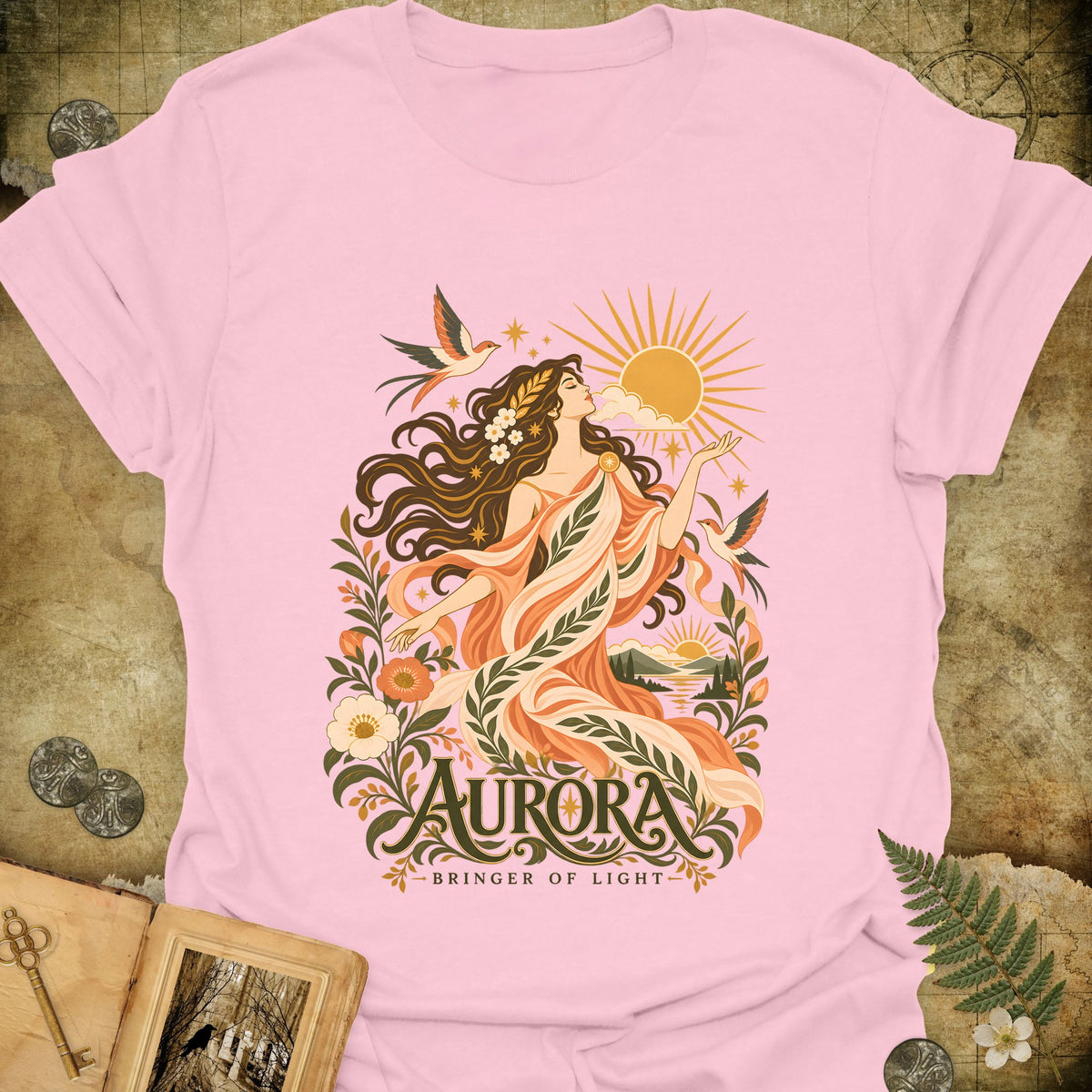 Aurora - Bringer Of Light T-Shirt - Light Pink