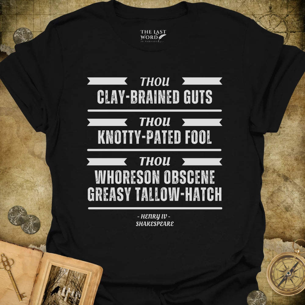 Shakespeare Clay-Brained T-Shirt