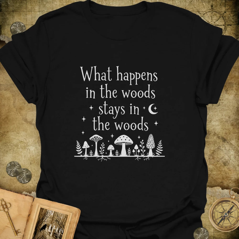 What Happens In The Woods T-Shirt