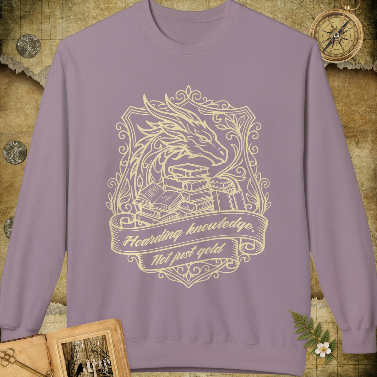 Book Dragon Sweatshirt - Paragon
