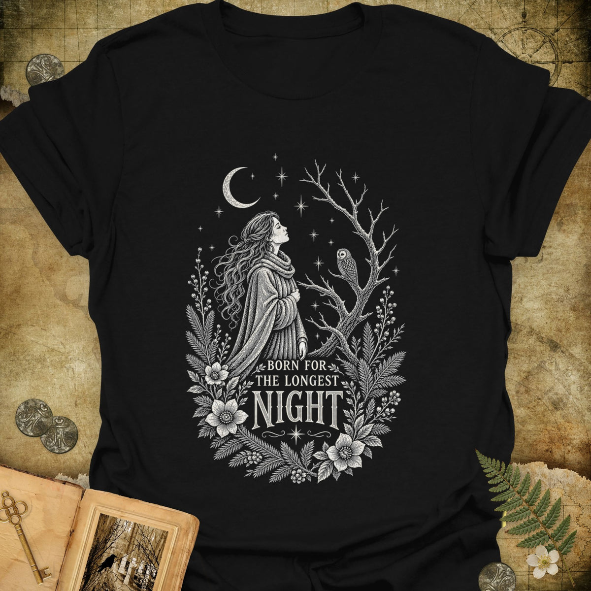 Born For The Longest Night T-Shirt - Black