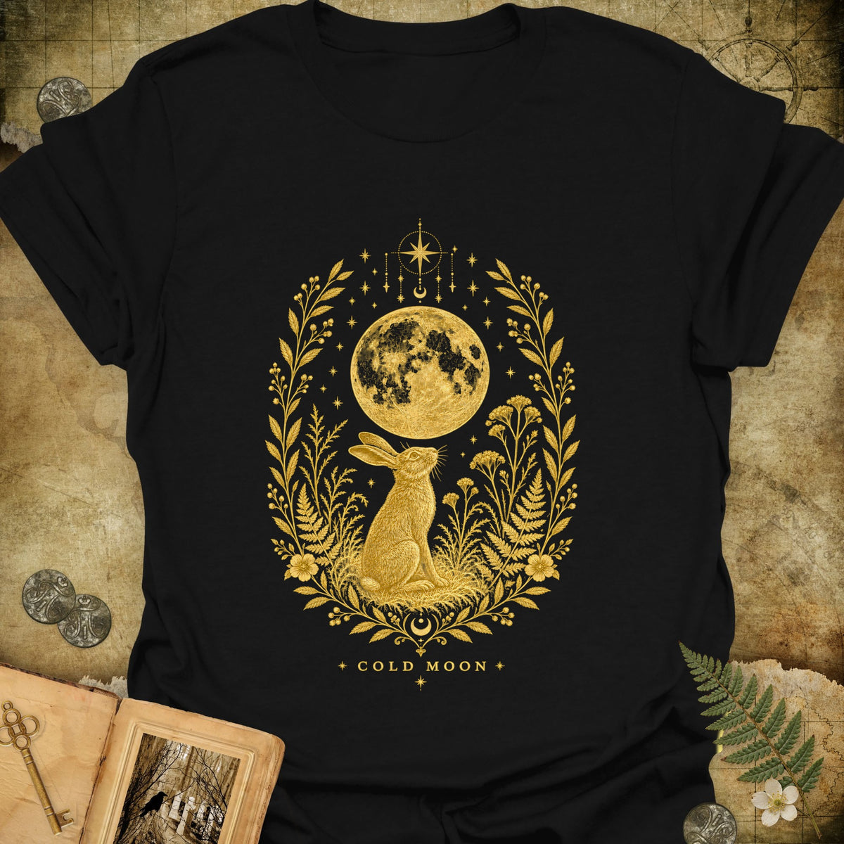 Cold Moon T-Shirt - Black