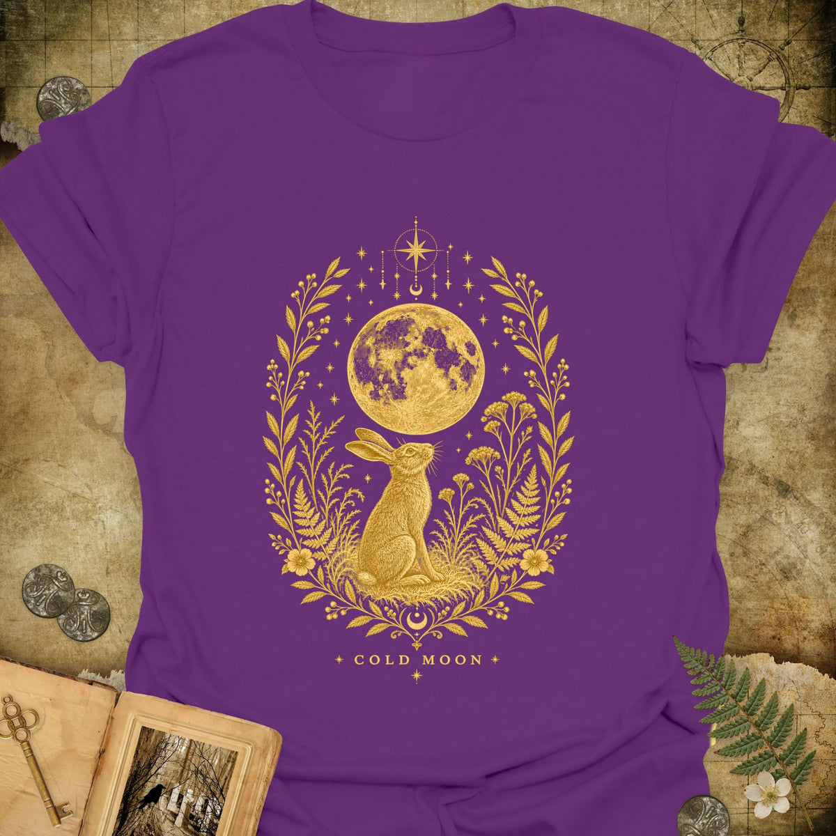 Cold Moon T-Shirt - Purple