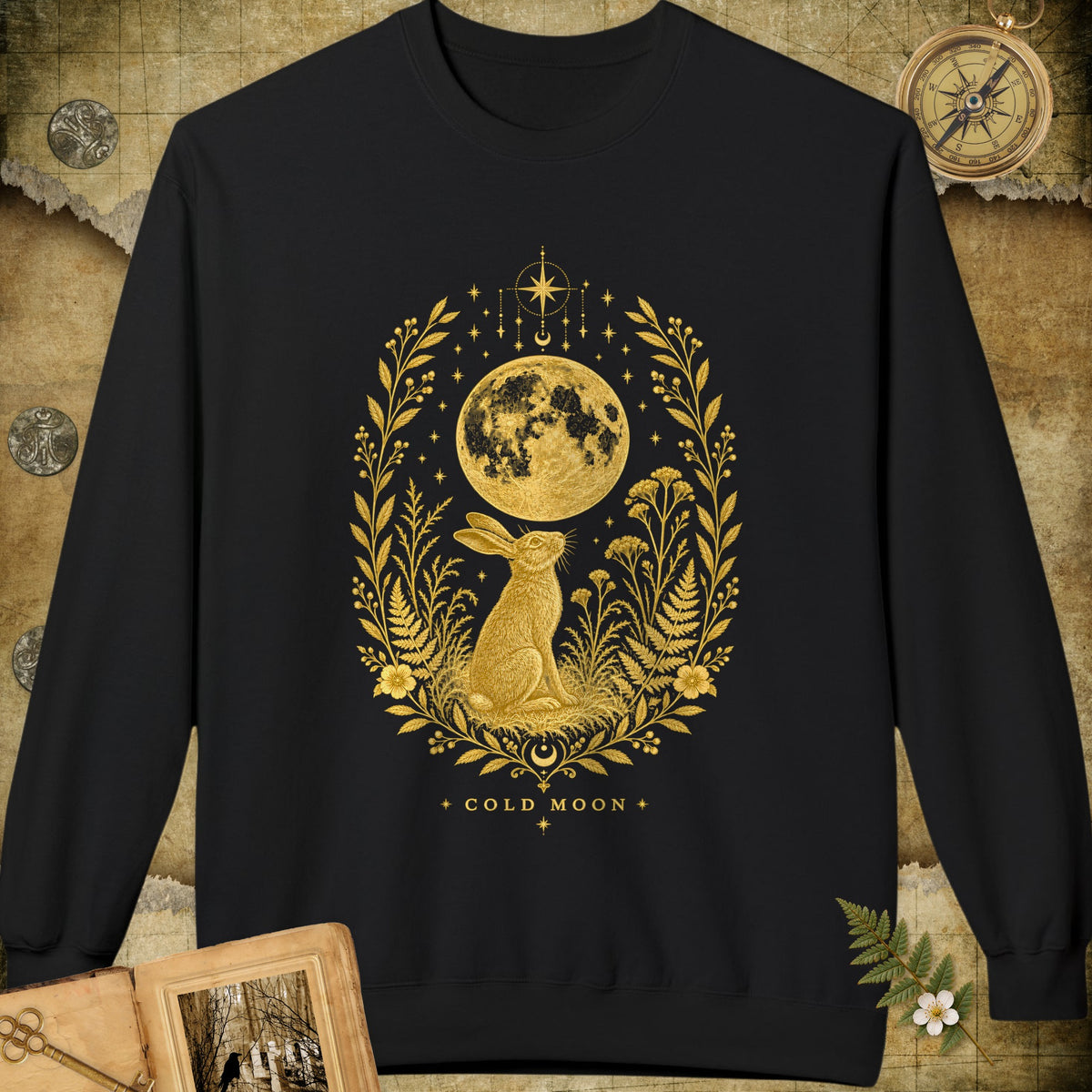 Cold Moon Sweatshirt - Black