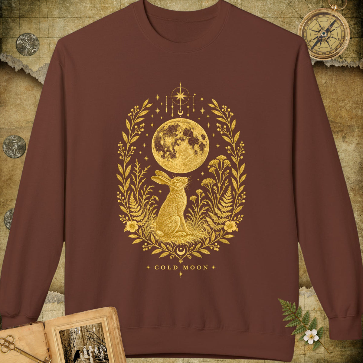 Cold Moon Sweatshirt - Cocoa