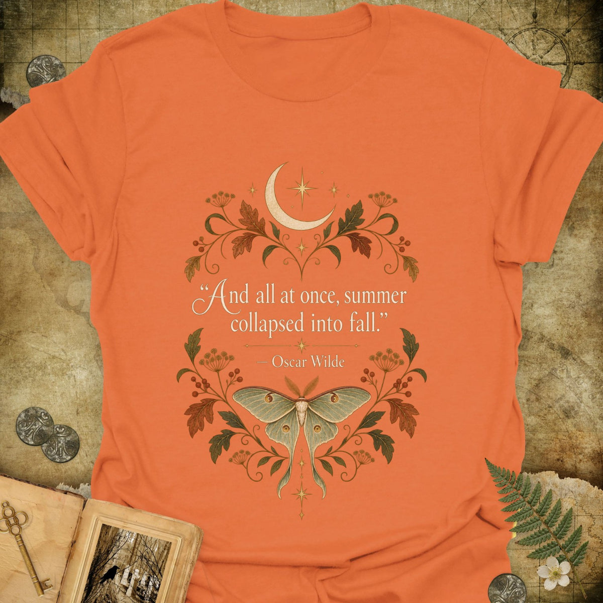 Fall - Oscar Wilde T-Shirt