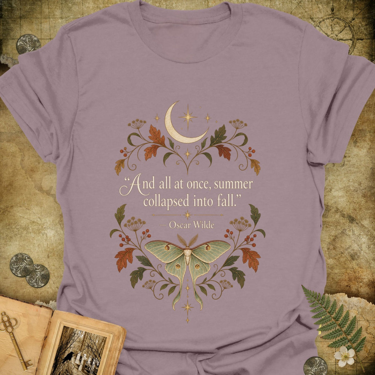 Fall - Oscar Wilde T-Shirt