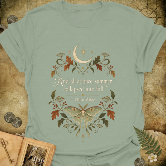 Fall - Oscar Wilde T-Shirt