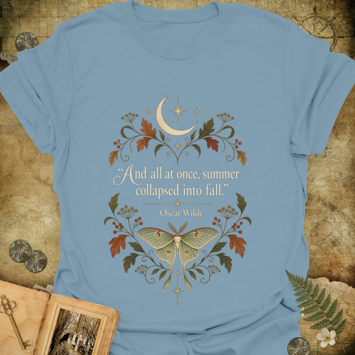 Fall - Oscar Wilde T-Shirt