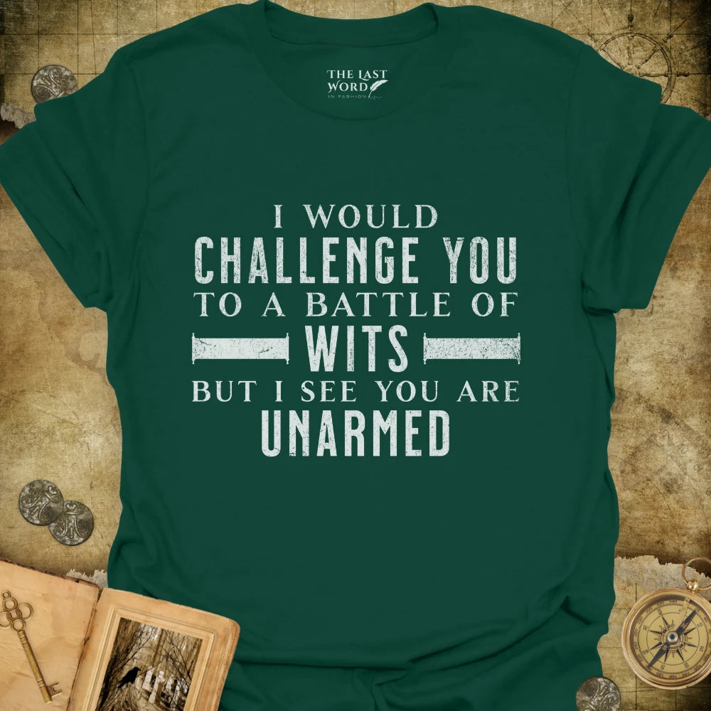 Shakespeare Battle of Wits T-Shirt