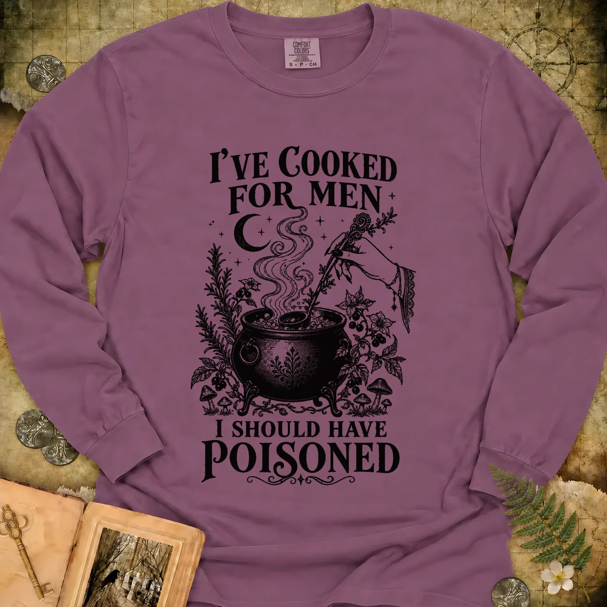 I Should Have Poisoned Long Sleeve T-Shirt - Berry