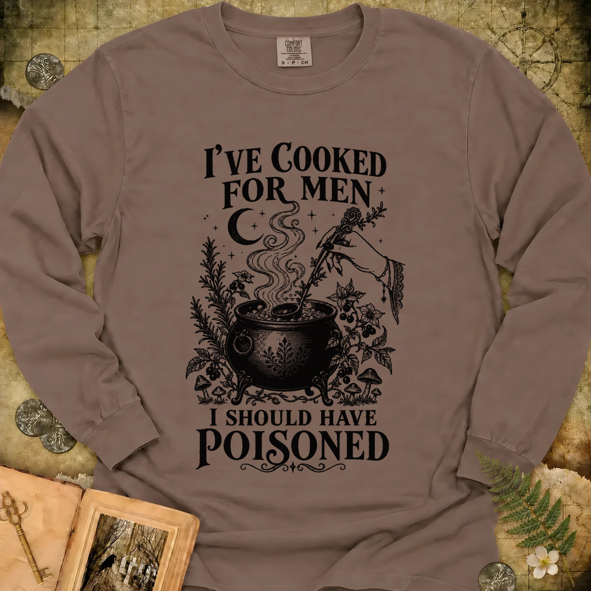 I Should Have Poisoned Long Sleeve T-Shirt - Espresso