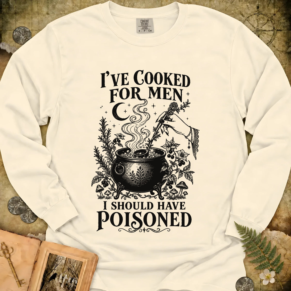 I Should Have Poisoned Long Sleeve T-Shirt - Ivory
