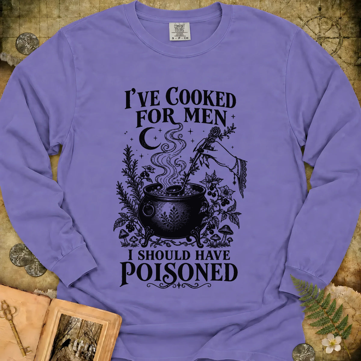 I Should Have Poisoned Long Sleeve T-Shirt - Violet