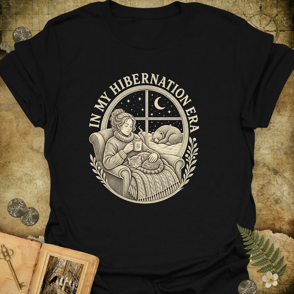 In My Hibernation Era T-Shirt - Black