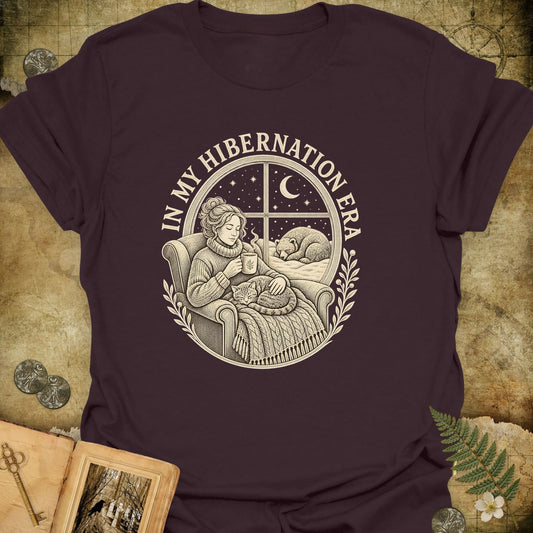 In My Hibernation Era T-Shirt - Dark Chocolate