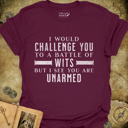 Shakespeare Battle of Wits T-Shirt