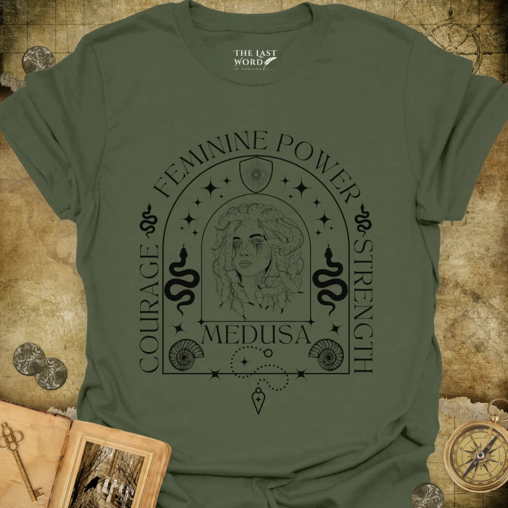 Medusa Feminine Power T-Shirt