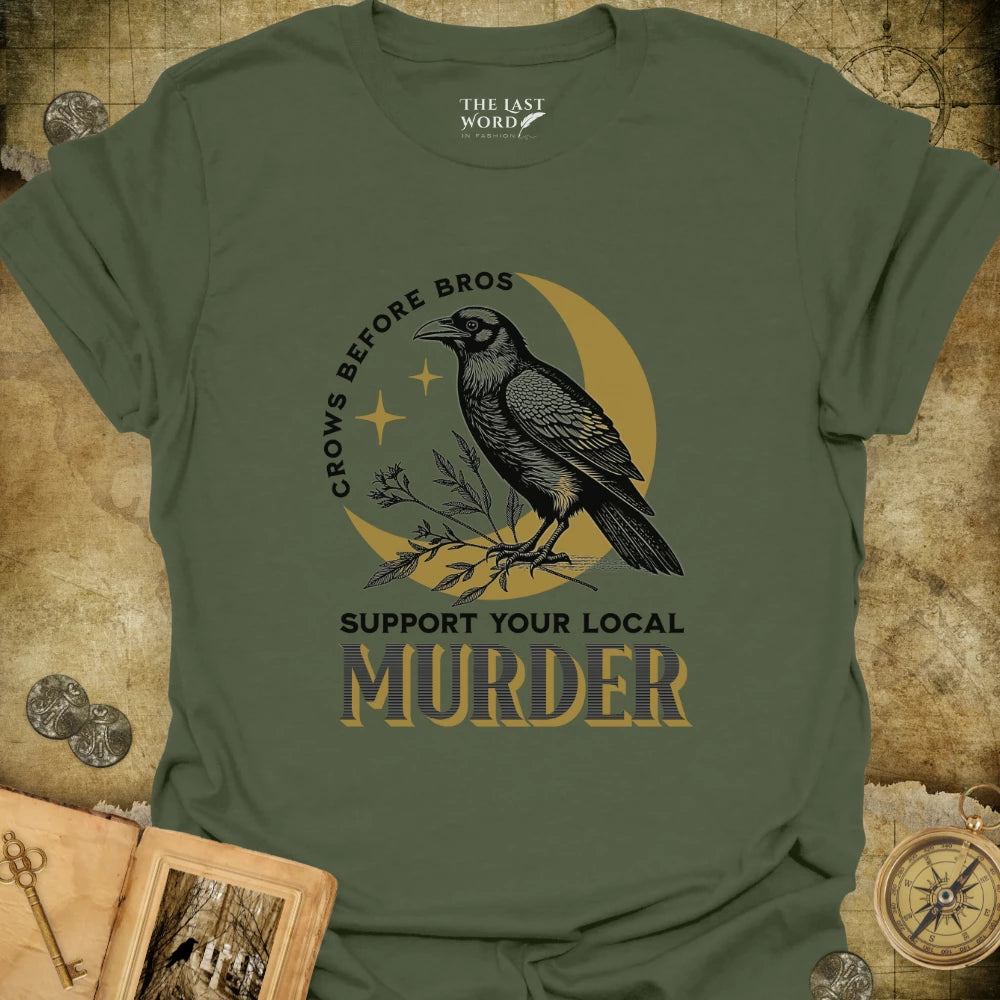 Crows Before Bros T-Shirt