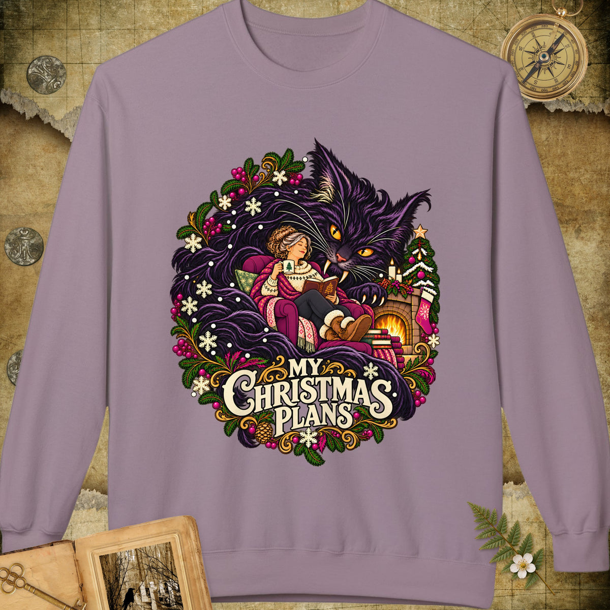 My Christmas Plans Sweatshirt - Paragon