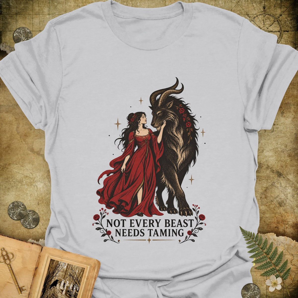 Not Every Beast T-Shirt - Ice Grey