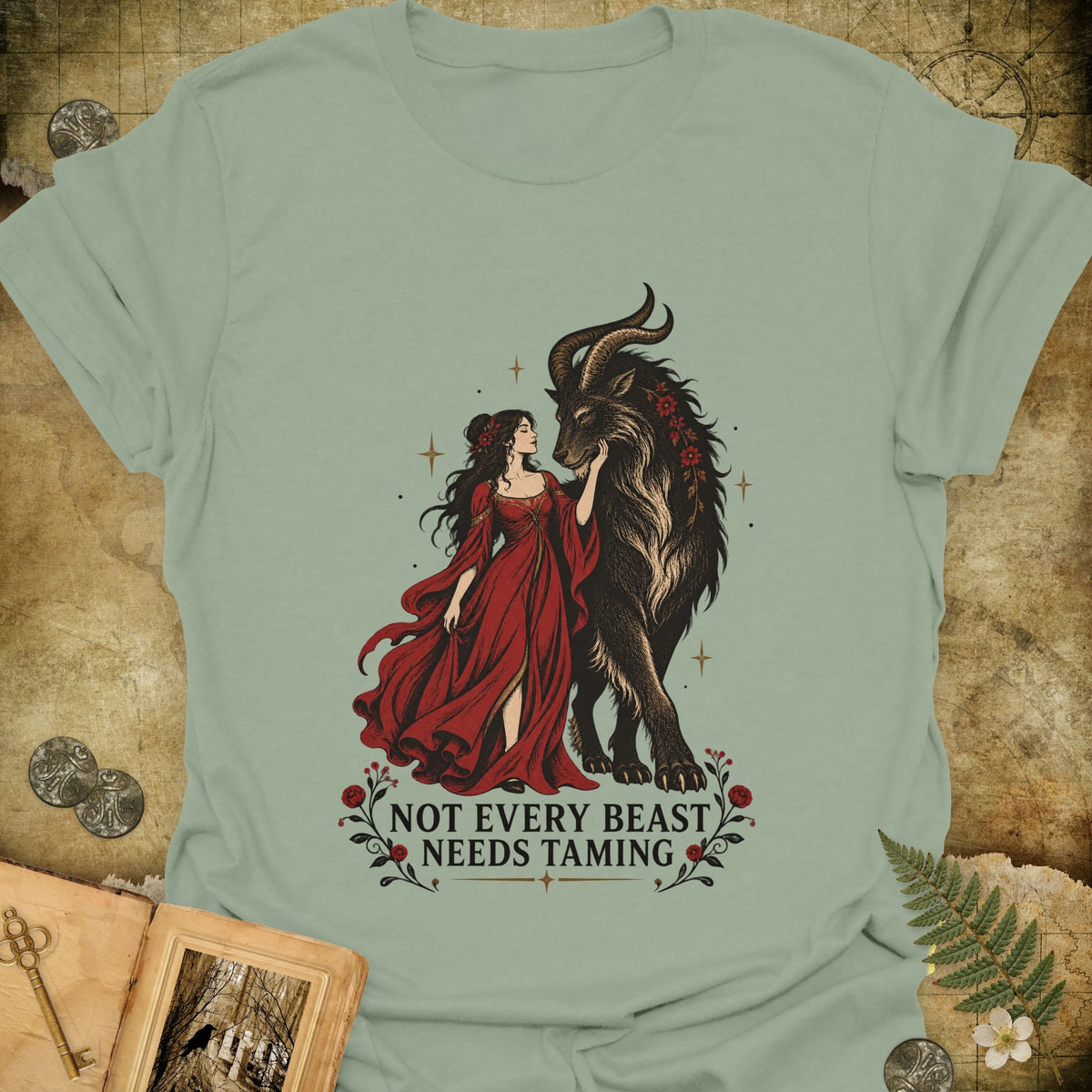 Not Every Beast T-Shirt - Sage