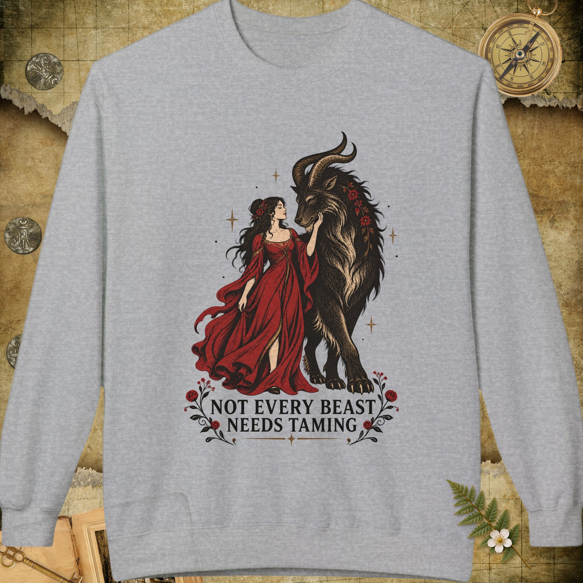 Not Every Beast Sweatshirt - Sport Grey