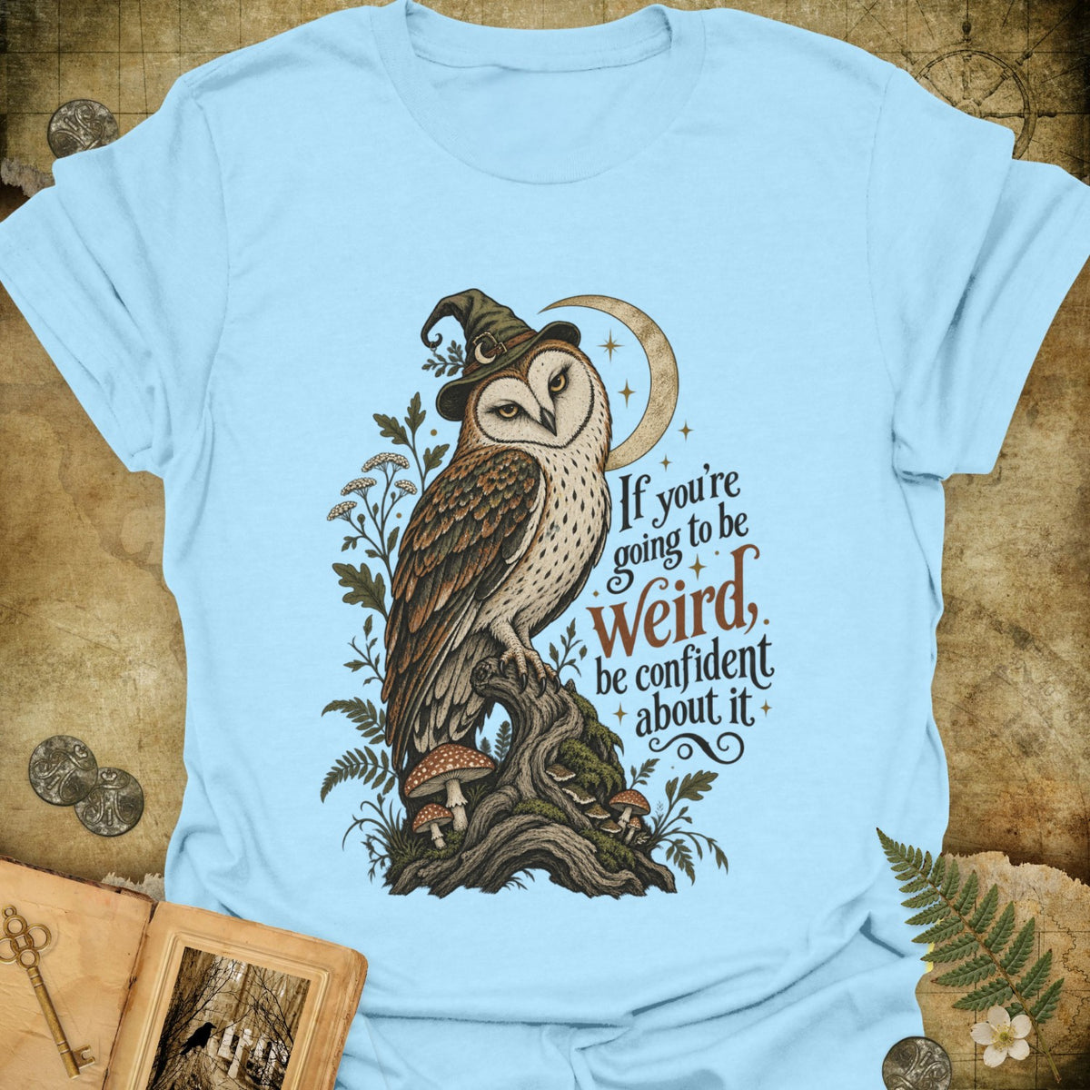TLWIF Studio | Light Blue | Be Weird T-Shirt