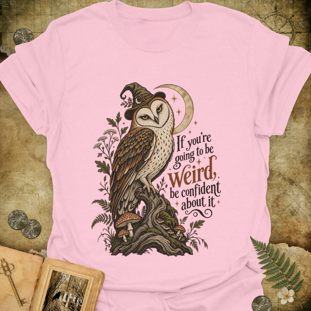 TLWIF Studio | Light Pink | Be Weird T-Shirt