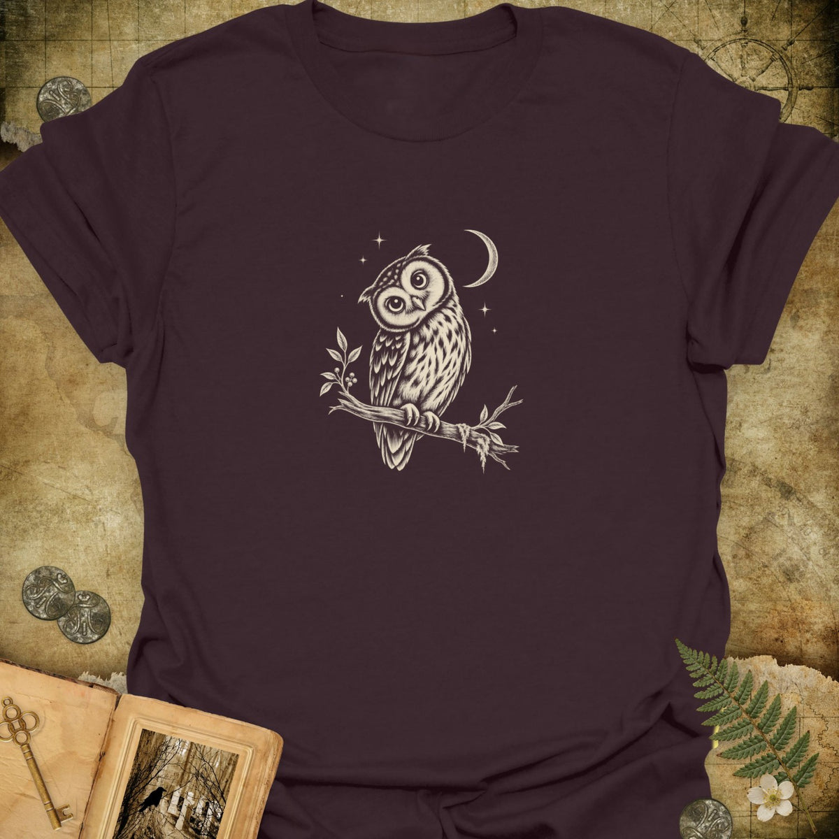 TLWIF Studio | Dark Chocolate | The Owl T-Shirt