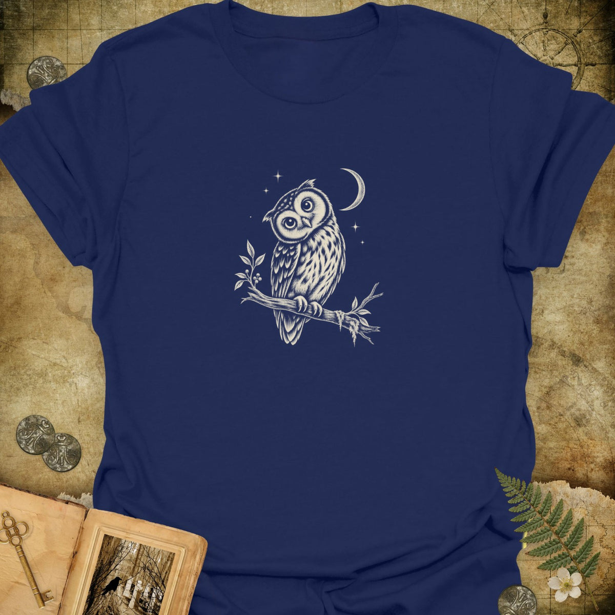 TLWIF Studio | Navy | The Owl T-Shirt