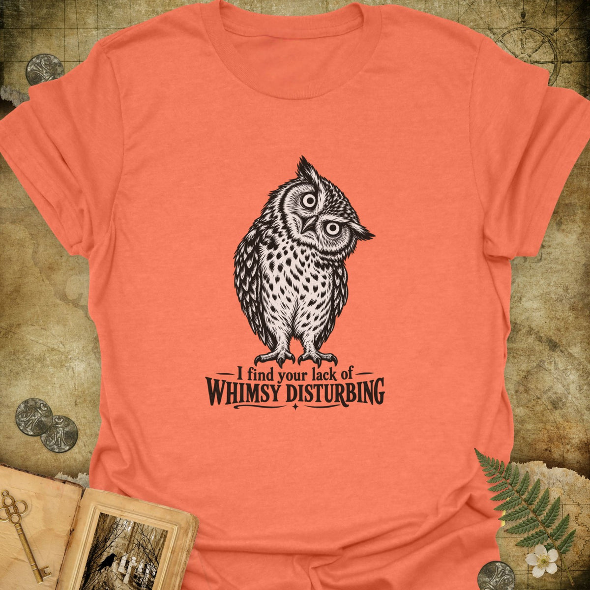 TLWIF Studio | Heather Orange | Whimsy T-Shirt