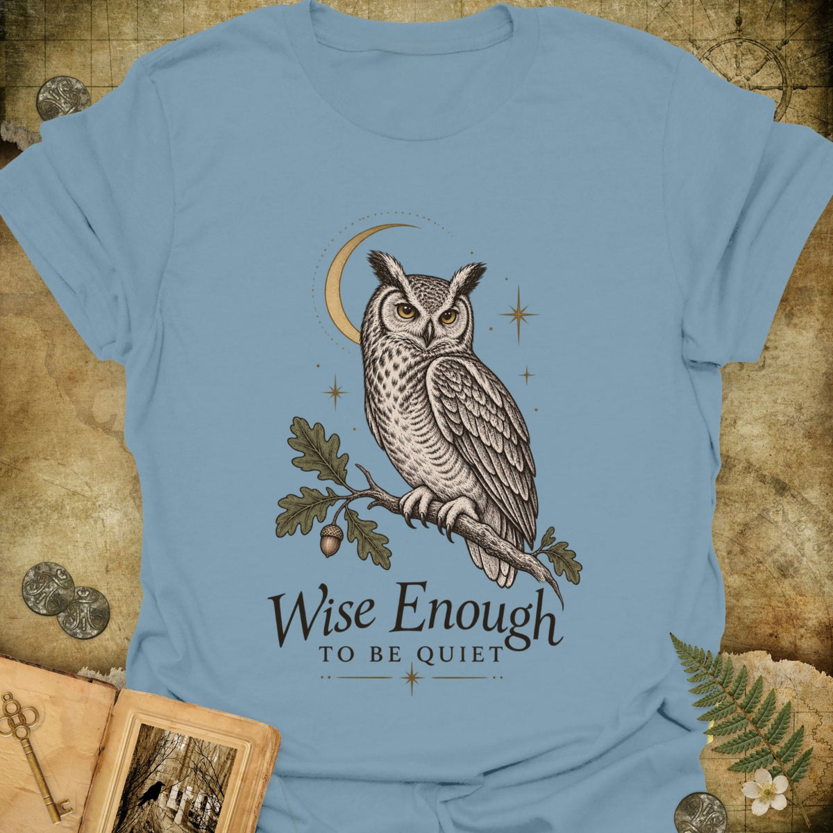 TLWIF Studio | Stone Blue | Wise Enough T-Shirt