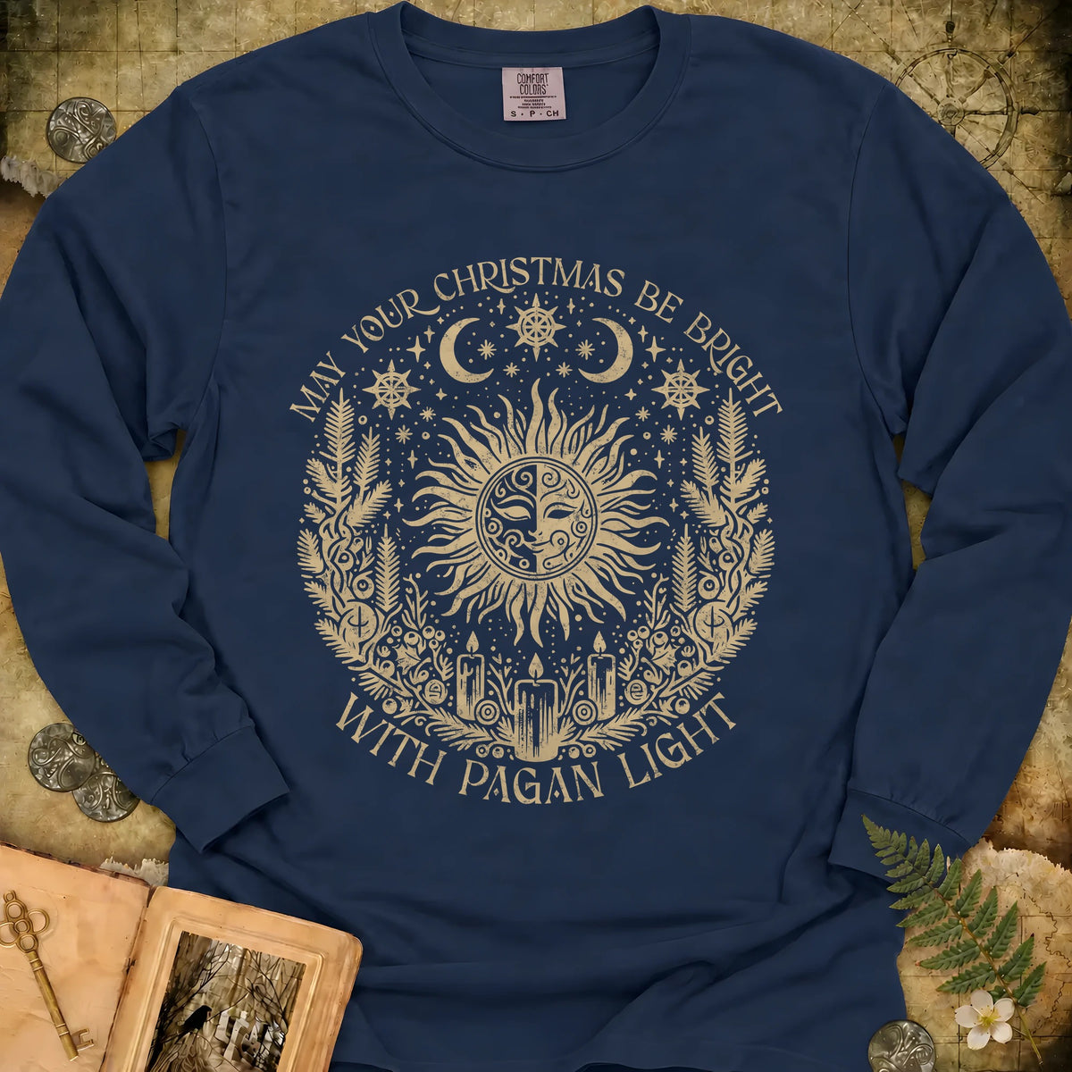 Pagan Light Long Sleeve T-Shirt - True Navy