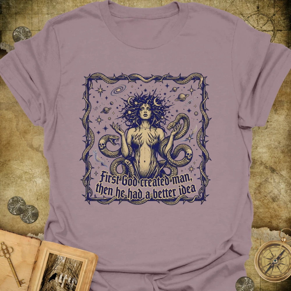 God Created Man T-Shirt