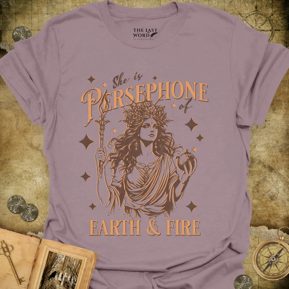 Persephone - Earth & Fire T-Shirt