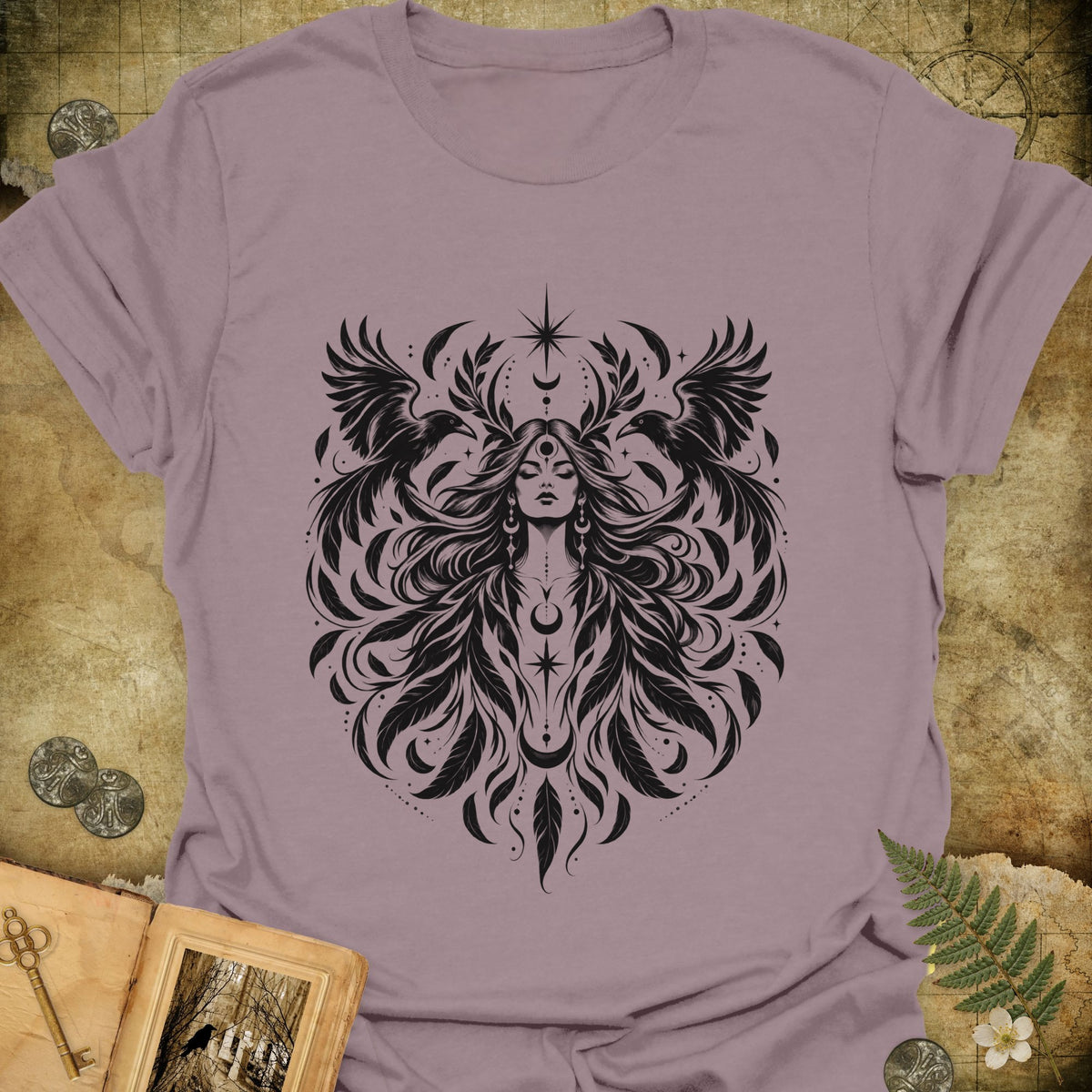 Raven Goddess T-Shirt - Paragon