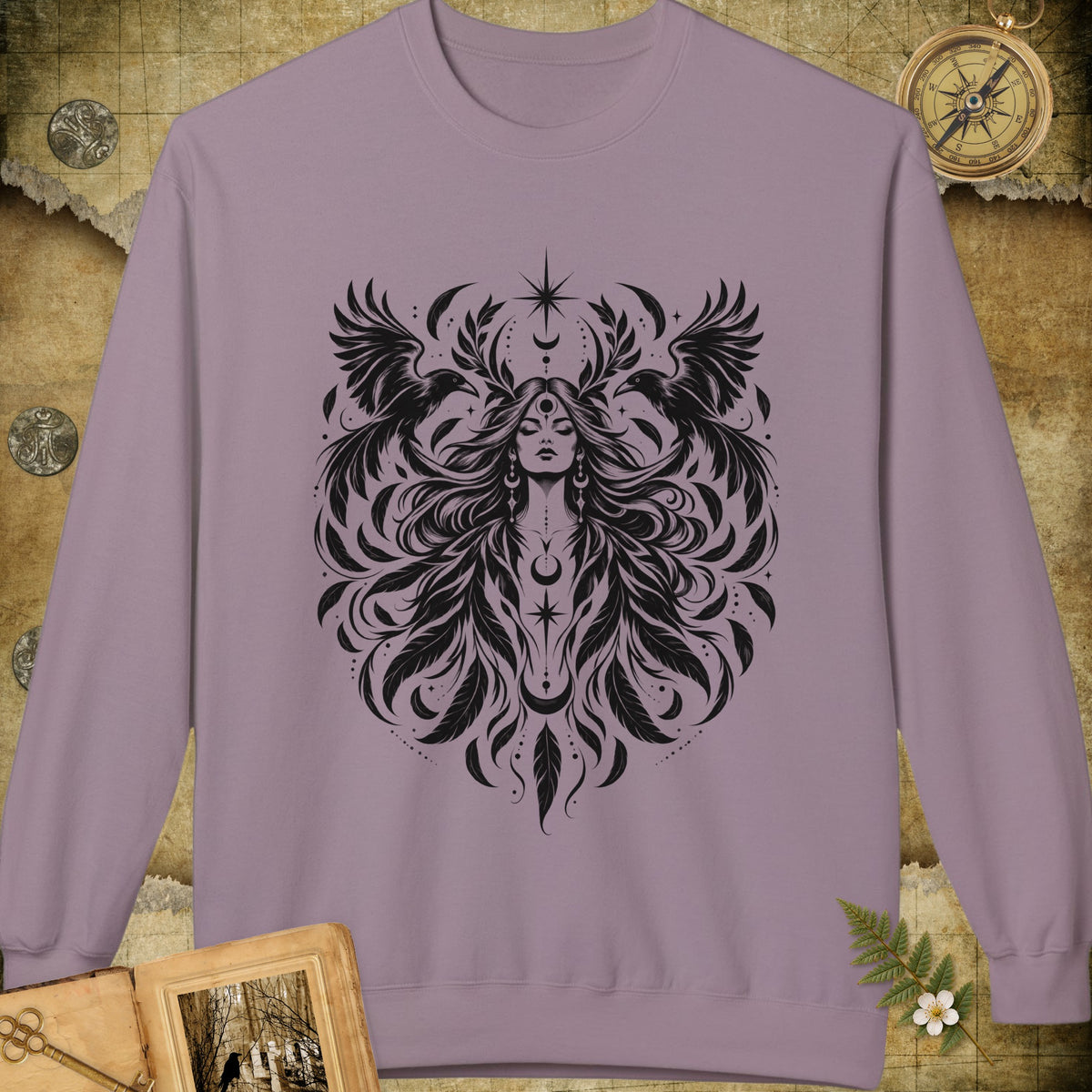 Raven Goddess Sweatshirt - Paragon