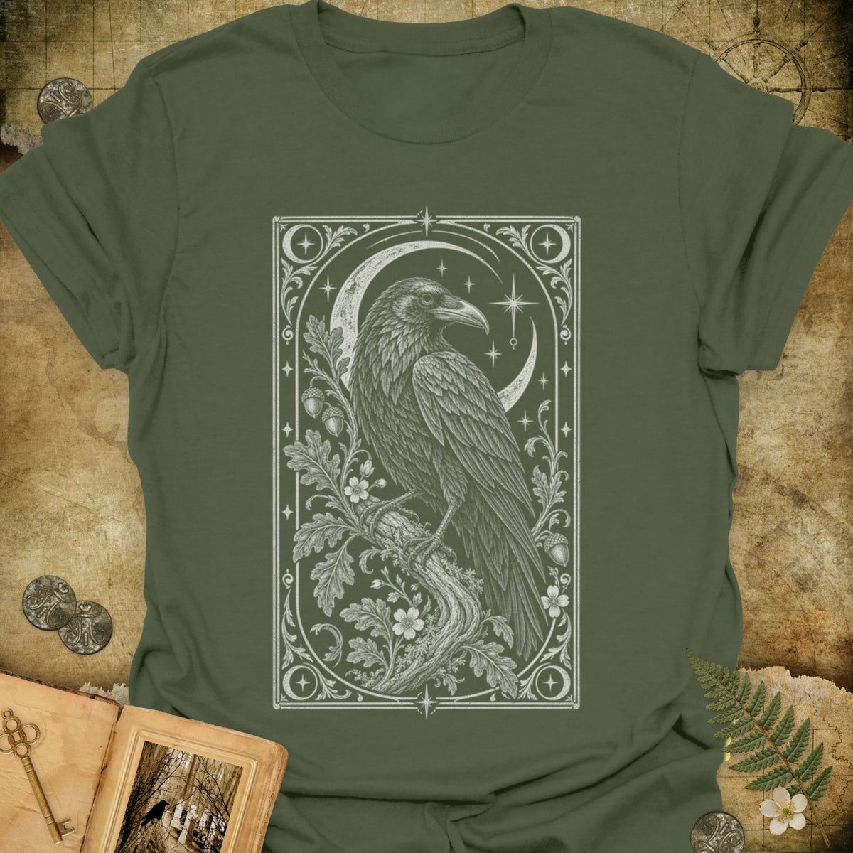 TLWIF Studio | Military Green | The Raven T-Shirt