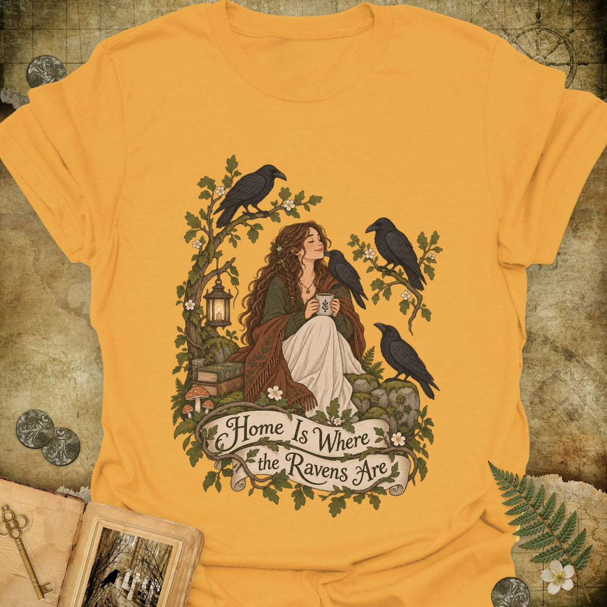 TLWIF Studio | Gold | Where The Ravens Are T-Shirt