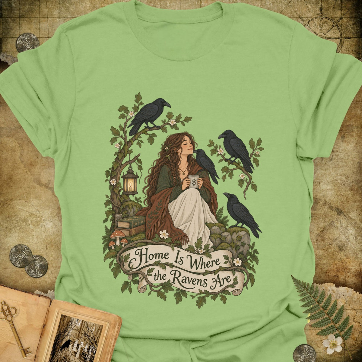 TLWIF Studio | Kiwi | Where The Ravens Are T-Shirt