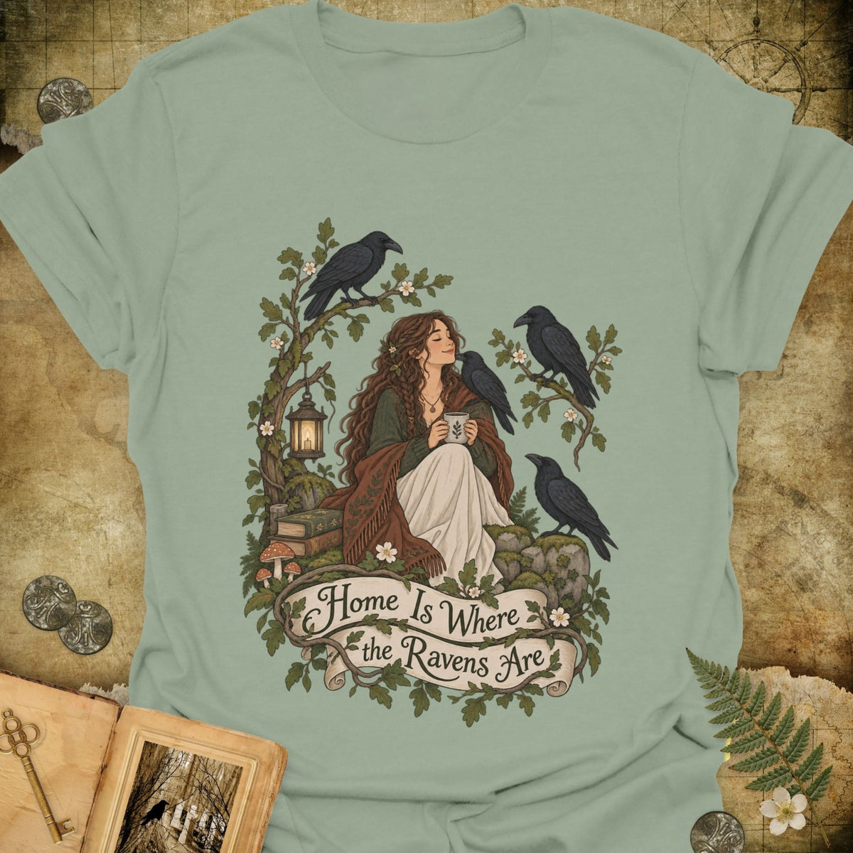 TLWIF Studio | Sage | Where The Ravens Are T-Shirt