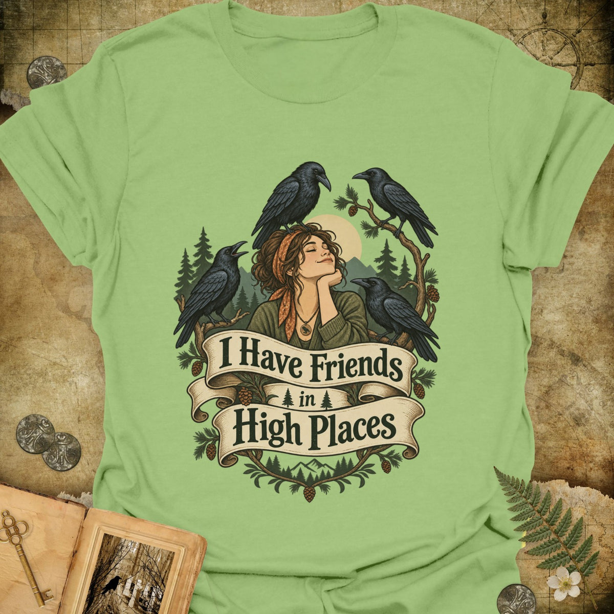 TLWIF Studio | Kiwi | Friends In High Places T-Shirt