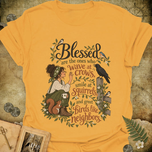 TLWIF Studio | Gold | Blessed Are Those T-Shirt