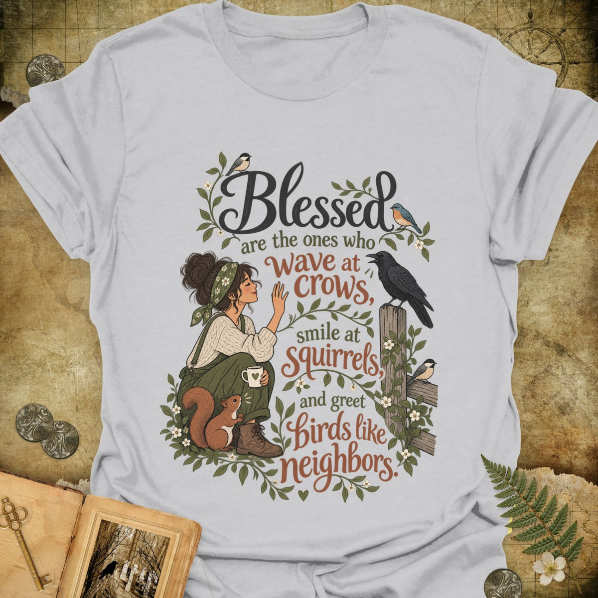 TLWIF Studio | Ice Grey | Blessed Are Those T-Shirt